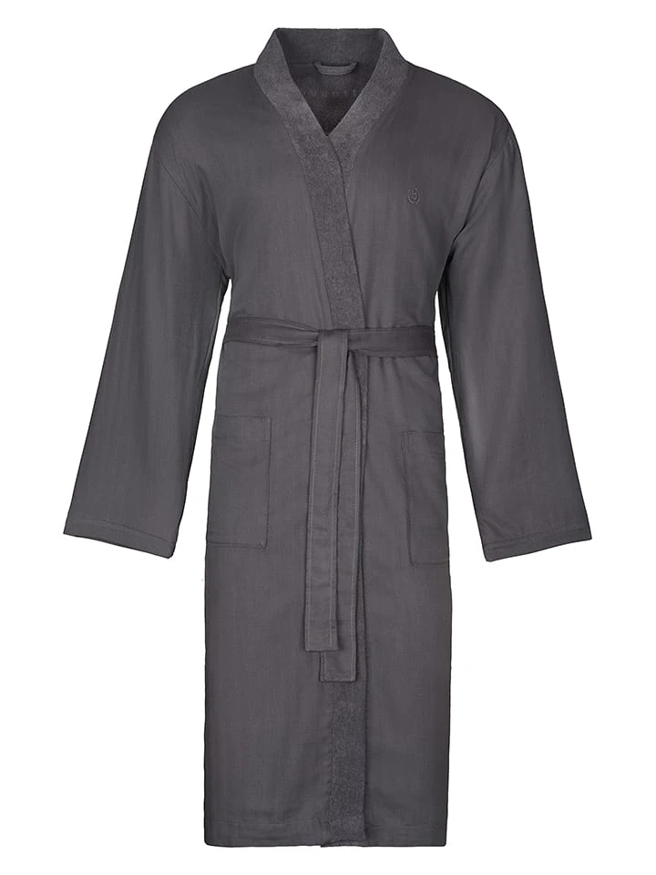 Bugatti Bademantel "Alessandro" In Grau 3 Bugatti Bademantel "Alessandro" In Grau