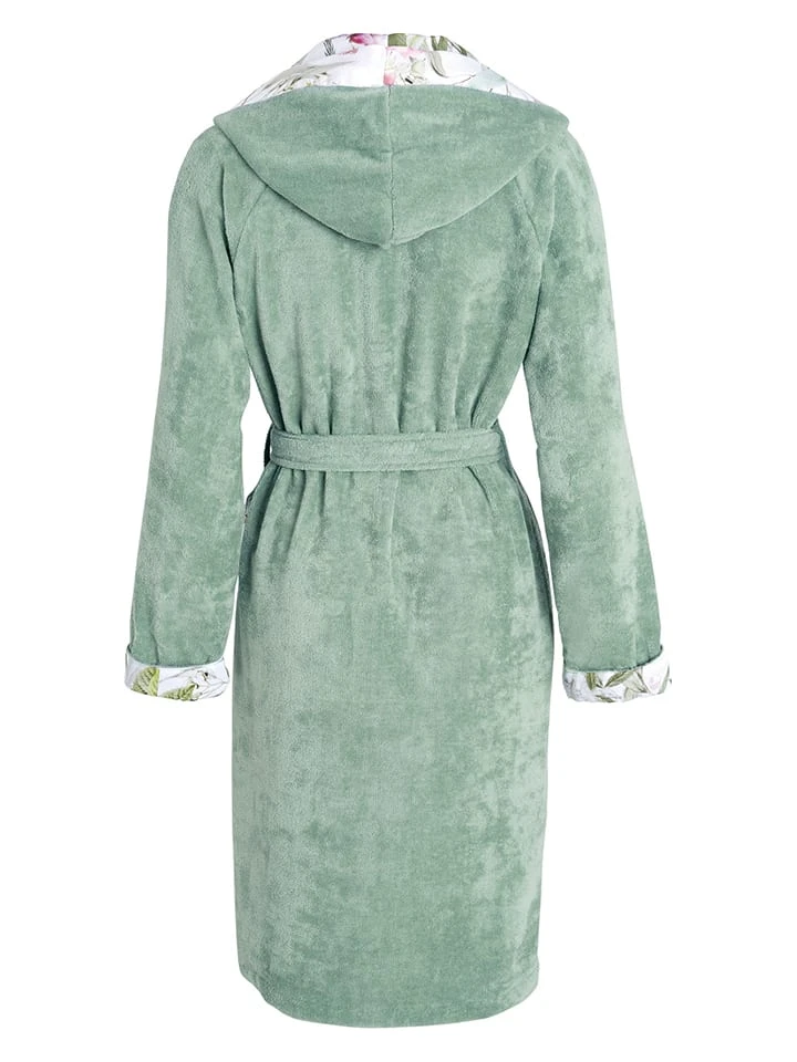 Cacharel Bademantel In Grün 4 Cacharel Bademantel In Grün – Bild 2