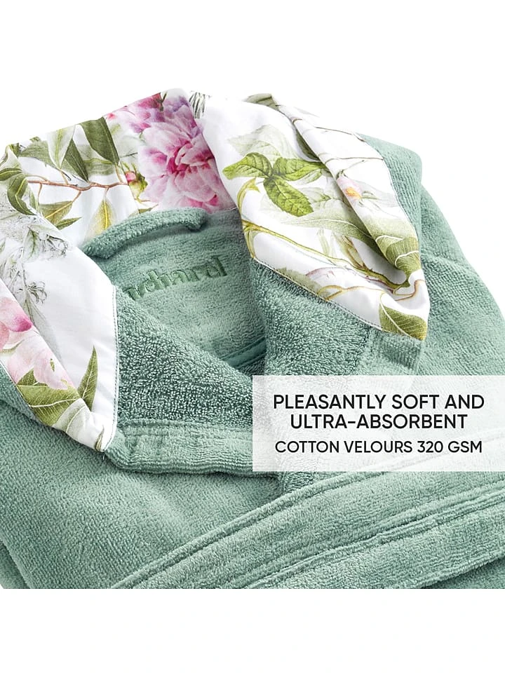 Cacharel Bademantel In Grün 7 Cacharel Bademantel In Grün – Bild 5