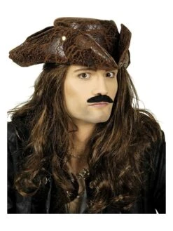 Piratenhut In Dunkelbraun