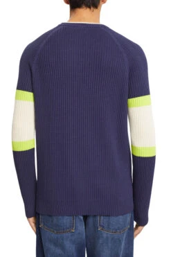 Edc By Esprit Rippstrickpullover Mit Streifendetails Dark Purple -Amsjack Verkaufe edc by esprit rippstrickpullover mit streifendetails dark purple 2