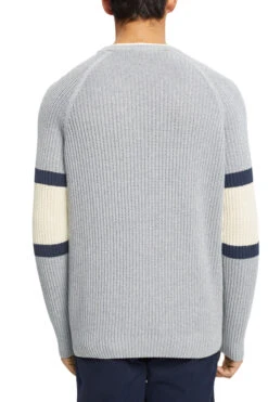 Edc By Esprit Rippstrickpullover Mit Streifendetails Medium Grey -Amsjack Verkaufe edc by esprit rippstrickpullover mit streifendetails medium grey 2