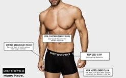 8er-Set : Boxershorts DSTROYED 316 In Schwarz -Amsjack Verkaufe forty four 8er set boxershorts dstroyed 316 in schwarz 4