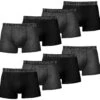 8er-Set : Boxershorts FORTYFOUR 716 In Schwarz/Grau -Amsjack Verkaufe forty four 8er set boxershorts fortyfour 716 in schwarz grau