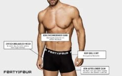 8er-Set : Boxershorts FORTYFOUR 716 In Schwarz/Grau 13 8er-Set : Boxershorts FORTYFOUR 716 In Schwarz/Grau -Amsjack Verkaufe forty four 8er set boxershorts fortyfour 716 in schwarz grau 4
