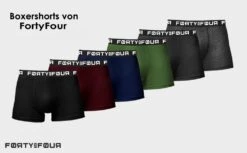 8er-Set : Boxershorts FORTYFOUR 716 In Schwarz/Grau 14 8er-Set : Boxershorts FORTYFOUR 716 In Schwarz/Grau -Amsjack Verkaufe forty four 8er set boxershorts fortyfour 716 in schwarz grau 5