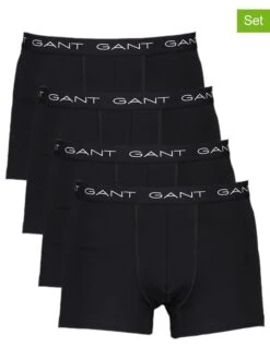 Gant 4er-Set: Boxershorts In Schwarz