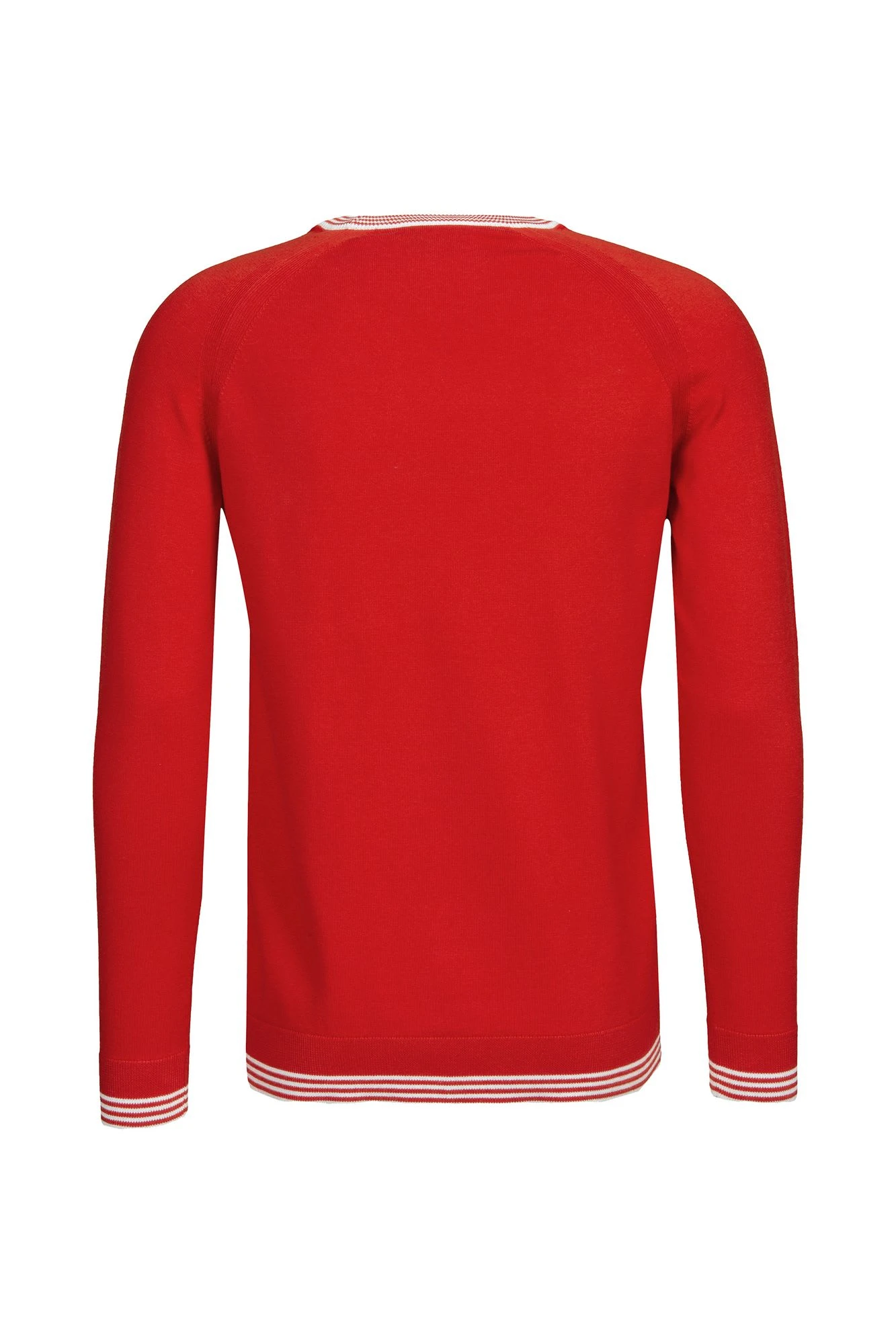 Strickpullover Eneas In Rot 4 Strickpullover Eneas In Rot – Bild 2