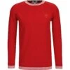 Strickpullover Eneas In Rot -Amsjack Verkaufe gentlemens corner strickpullover eneas in rot