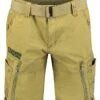 GEOGRAPHICAL NORWAY Cargobermudas In Khaki -Amsjack Verkaufe geographical norway cargobermudas in khaki