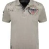 GEOGRAPHICAL NORWAY Poloshirt In Taupe -Amsjack Verkaufe geographical norway poloshirt in taupe