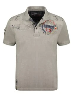 GEOGRAPHICAL NORWAY Poloshirt In Taupe