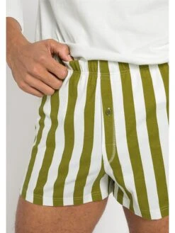Boxershorts In Oliv/ Weiß 6 Boxershorts In Oliv/ Weiß -Amsjack Verkaufe hessnatur boxershorts in oliv weiss 2