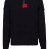 Hugo Pullover 'Sib' Dunkelblau (410) -Amsjack Verkaufe hugo pullover sib dunkelblau 410
