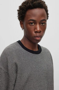 Hugo Strickpullover 'Scol' Schwarz (001) -Amsjack Verkaufe hugo strickpullover scol schwarz 001 1