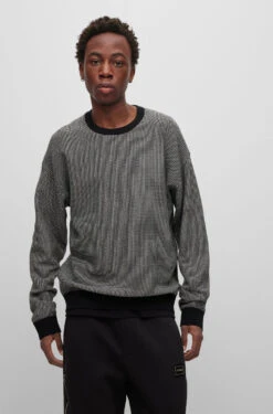 Hugo Strickpullover 'Scol' Schwarz (001) -Amsjack Verkaufe hugo strickpullover scol schwarz 001 2