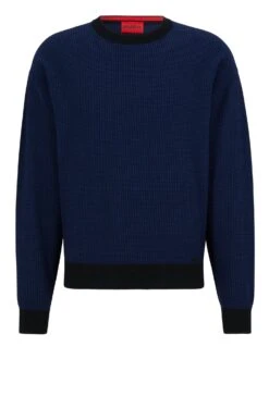 Hugo Strickpullover 'Scol' Schwarz (002)