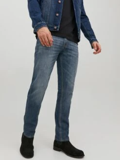 Jack & Jones Jeans "Clark" - Regular Fit - In Dunkelblau -Amsjack Verkaufe jack and jones jeans clark regular fit in dunkelblau 2