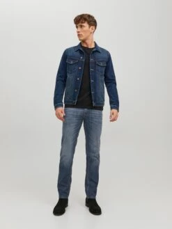 Jack & Jones Jeans "Clark" - Regular Fit - In Dunkelblau -Amsjack Verkaufe jack and jones jeans clark regular fit in dunkelblau 3