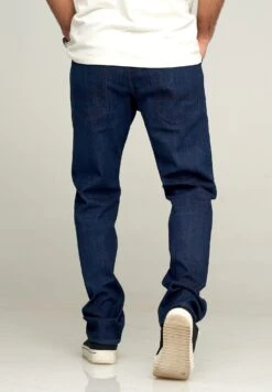 Jack & Jones Jeans Straight Leg - CLARK JJARIS In Rinsed Dark Blue Denim -Amsjack Verkaufe jack and jones jeans straight leg clark jjaris in rinsed dark blue denim 3