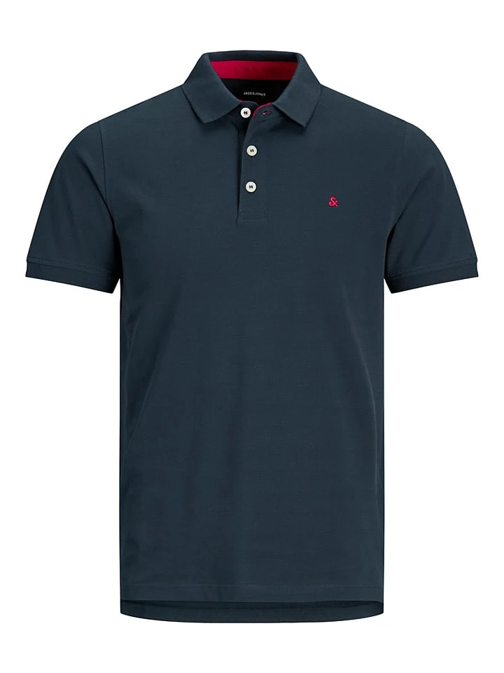 Jack & Jones Poloshirt "Jjepaulos" In Dunkelblau 8 Jack & Jones Poloshirt "Jjepaulos" In Dunkelblau – Bild 7