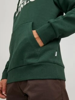 Jack & Jones Sweatshirt 'Corp Logo' In Grün -Amsjack Verkaufe jack and jones sweatshirt corp logo in grun 2