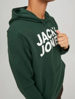 Jack & Jones Sweatshirt 'Corp Logo' In Grün -Amsjack Verkaufe jack and jones sweatshirt corp logo in grun 3