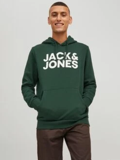 Jack & Jones Sweatshirt 'Corp Logo' In Grün -Amsjack Verkaufe jack and jones sweatshirt corp logo in grun 5