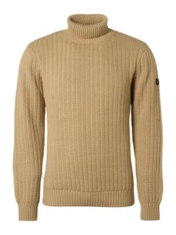 No-Excess Rollkragenpullover In Beige