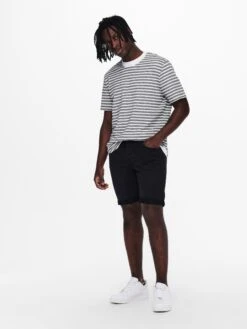 Only & Sons Jeans-Shorts In Schwarz 11 Only & Sons Jeans-Shorts In Schwarz -Amsjack Verkaufe only and sons jeans shorts in schwarz 3