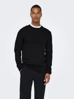 Only & Sons Pullover "Blade" In Schwarz -Amsjack Verkaufe only and sons pullover blade in schwarz 2