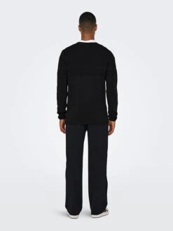 Only & Sons Pullover "Blade" In Schwarz -Amsjack Verkaufe only and sons pullover blade in schwarz 4