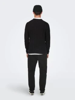 Only & Sons Pullover "Pavo" In Schwarz -Amsjack Verkaufe only and sons pullover pavo in schwarz 4