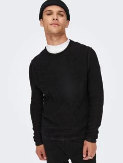 Only & Sons Pullover "Pavo" In Schwarz -Amsjack Verkaufe only and sons pullover pavo in schwarz 6