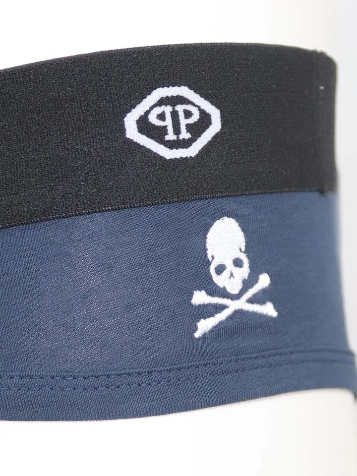 PHILIPP PLEIN Slip In Dunkelblau 5 PHILIPP PLEIN Slip In Dunkelblau – Bild 3