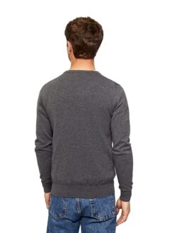 POLO CLUB Pullover In Dunkelgrau -Amsjack Verkaufe polo club pullover in dunkelgrau 2