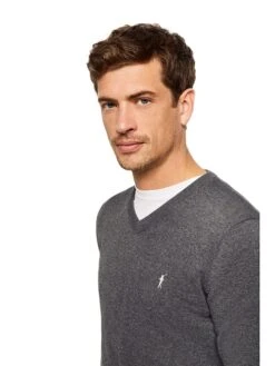 POLO CLUB Pullover In Dunkelgrau -Amsjack Verkaufe polo club pullover in dunkelgrau 3