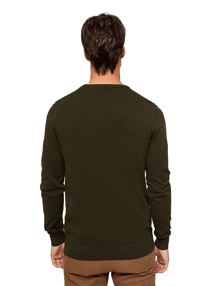 POLO CLUB Pullover In Khaki 5 POLO CLUB Pullover In Khaki – Bild 3