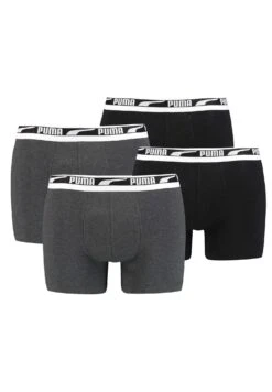 Boxershorts PUMA MEN MULTI LOGO BOXER 4P In Black Combo
