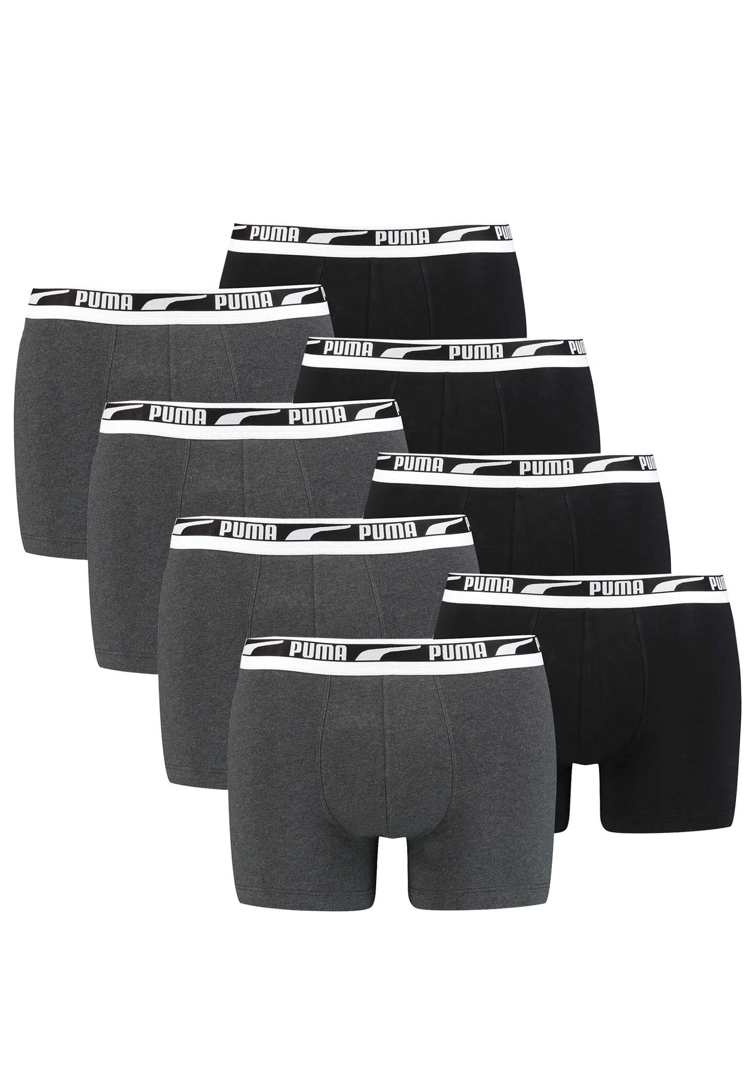 Boxershorts PUMA MEN MULTI LOGO BOXER 8P In Black Combo 3 Boxershorts PUMA MEN MULTI LOGO BOXER 8P In Black Combo