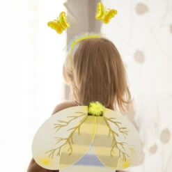 10x Bienenkostüm In Schwarz/ Gelb -Amsjack Verkaufe relaxdays 10x bienenkostum in schwarz gelb 4