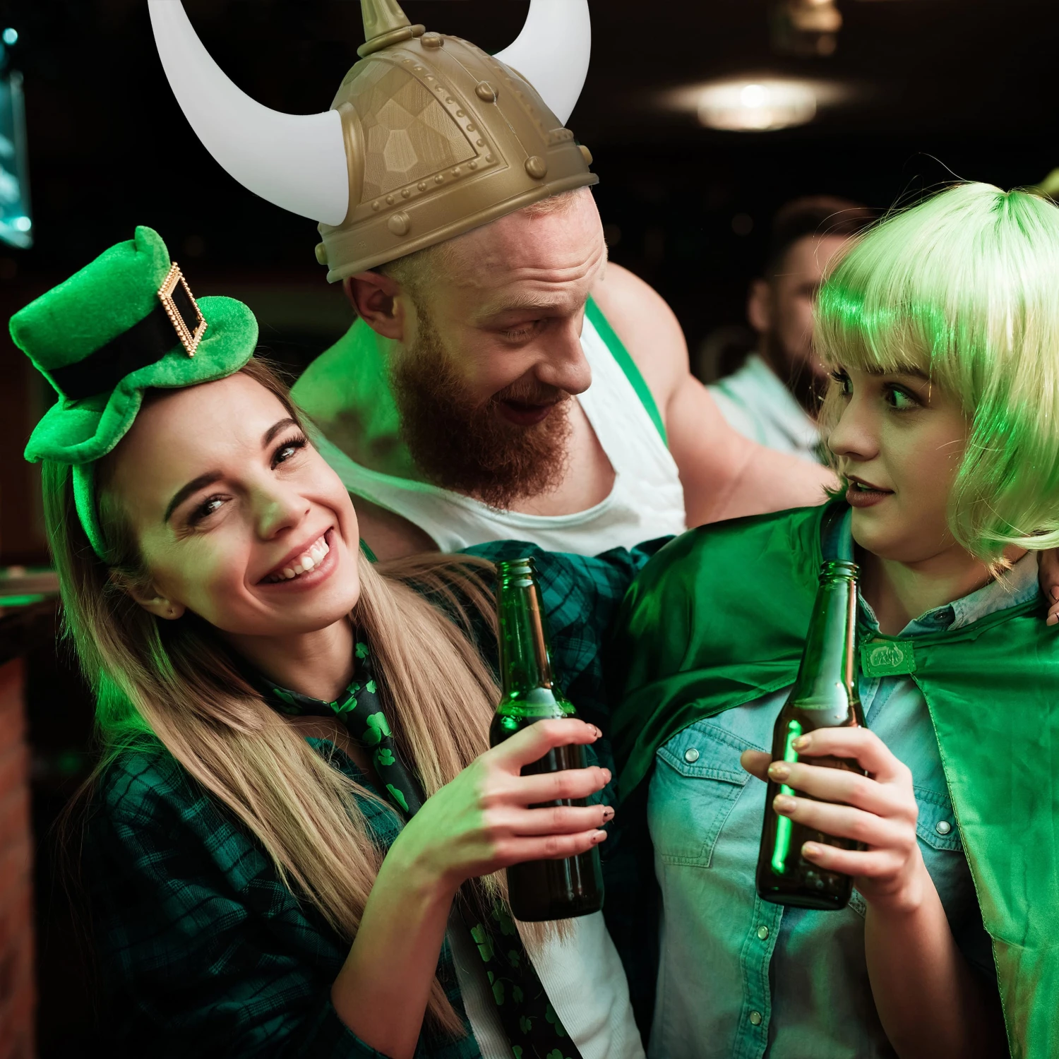 10x Wikinger Helm In Gold/ Weiß 5 10x Wikinger Helm In Gold/ Weiß – Bild 3