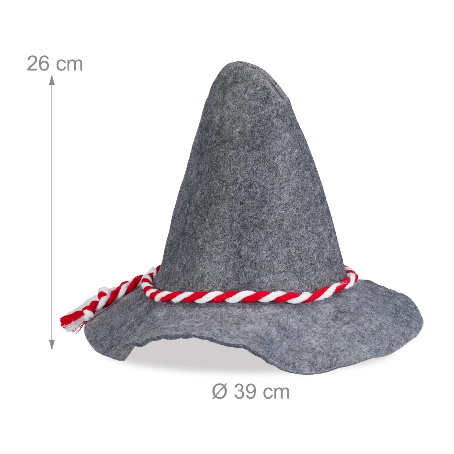 2x Seppelhut In Grau 6 2x Seppelhut In Grau – Bild 4