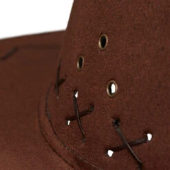 Cowboyhut In Dunkelbraun -Amsjack Verkaufe relaxdays cowboyhut in dunkelbraun 5