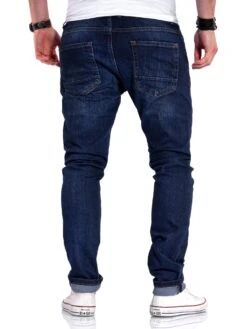 Jeans In Dunkelblau -Amsjack Verkaufe rello and reese jeans in dunkelblau 1