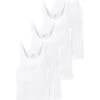 Schiesser Unterhemd / Tanktop Cotton Essentials Doppelripp In Weiß -Amsjack Verkaufe schiesser unterhemd tanktop cotton essentials doppelripp in weiss