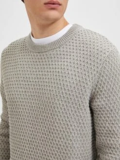 Selected Homme Pullover "Remy" In Grau -Amsjack Verkaufe selected homme pullover remy in grau 5
