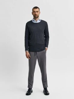 Selected Homme Pullover "Rome" In Anthrazit -Amsjack Verkaufe selected homme pullover rome in anthrazit 2