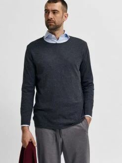 Selected Homme Pullover "Rome" In Anthrazit -Amsjack Verkaufe selected homme pullover rome in anthrazit 5