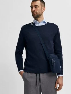 Selected Homme Pullover "Rome" In Dunkelblau -Amsjack Verkaufe selected homme pullover rome in dunkelblau 5